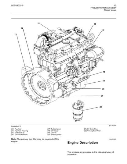 PERKINS 1104D Operation and Maintenance - Image 7