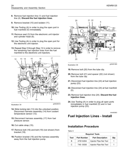 PERKINS 1204E Disassembly and Assembly - Image 10