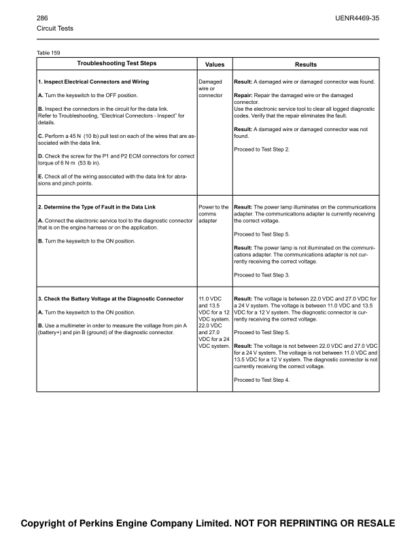 PERKINS 1204E Troubleshooting - Image 11
