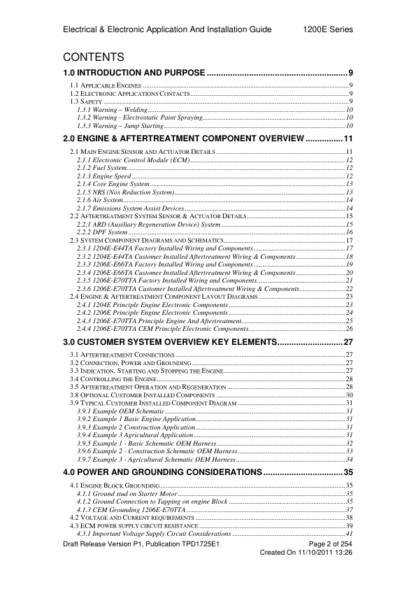 PERKINS 1204E and 1206E Electronic Application and Installation - Image 3