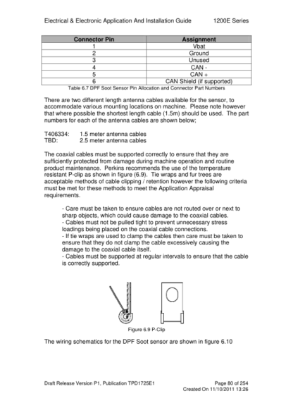 PERKINS 1204E and 1206E Electronic Application and Installation - Image 13