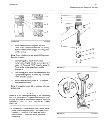 PERKINS 1204F Disassembly and Assembly - Image 9