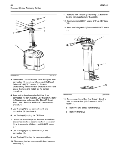 PERKINS 1204F Disassembly and Assembly - Image 14