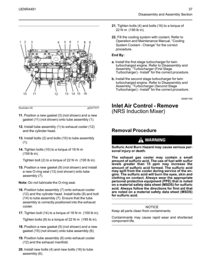 PERKINS 1204F Disassembly and Assembly - Image 12