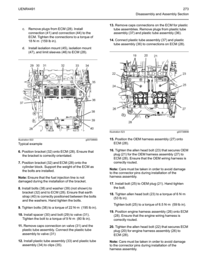 PERKINS 1204F Disassembly and Assembly - Image 11