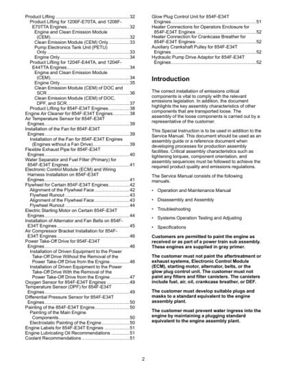 PERKINS 1204F and 1206F Special Instruction - Image 3