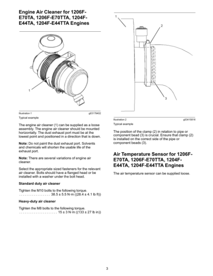 PERKINS 1204F and 1206F Special Instruction - Image 4