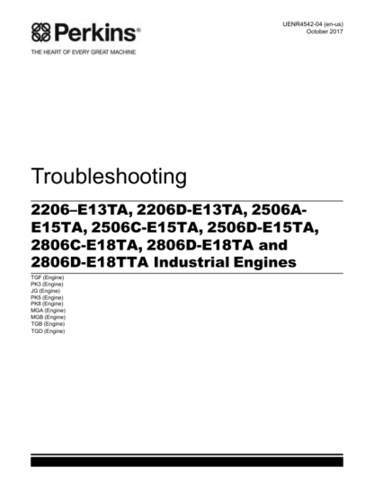 PERKINS 2206 2506A 2506D 2806C 2806D Troubleshooting - Image 2