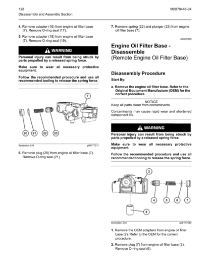 PERKINS 2506F 2506J 2806F 2806J 2806J Disassembly and Assembly - Image 9