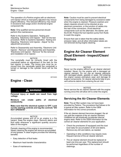 PERKINS 2806C and 2806D Operation and Maintenance - Image 14