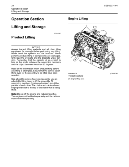 PERKINS 2806C and 2806D Operation and Maintenance - Image 9