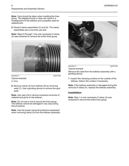 PERKINS 854F, 854E Disassembly and Assembly - Image 9