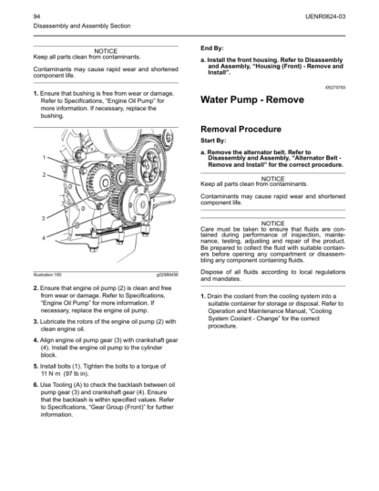 PERKINS 854F, 854E Disassembly and Assembly - Image 11