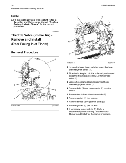 PERKINS 854F, 854E Disassembly and Assembly - Image 6