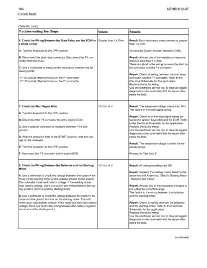 PERKINS 854F, 854E Troubleshooting - Image 10