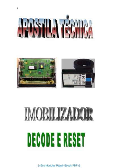 Resete E Decode De Imobilizado