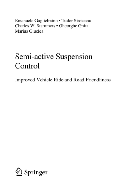 Semi-Active Suspension Control - Gheorghe Gita - Image 2