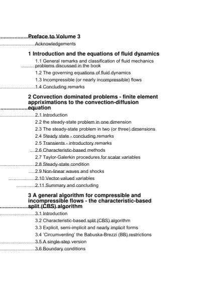 The Finite Element Method Vol3 - Fluid Dynamics - R. Taylor - Image 6