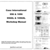 CASE 956 1056 XL International Tractor Workshop Manual