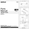 CAT 12K Motor Grader Parts Manual