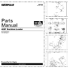 CAT 428F Backhoe Loader Parts Manual