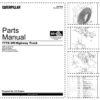 CAT 777G Dump Truck Parts Manual