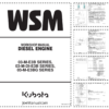 Kubota 03-M Series Diesel Engine Workshop Manual