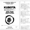 Kubota D1105 Engine Parts Catalog