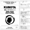 Kubota D905-EBB Diesel Engine Parts Manual