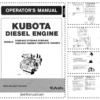 Kubota Diesel Engine Operations Manual