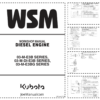 Kubota E3B E3BG Series Engine Workshop Manual