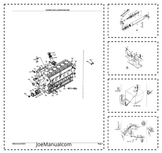Kubota KH191KDG Diesel Engine Parts Manual