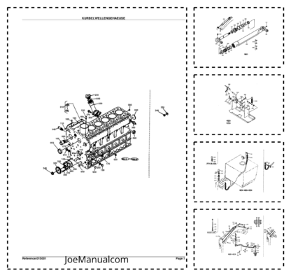 Kubota KH191KDG Diesel Engine Parts Manual