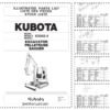 Kubota KX042-4 Excavator Operators Manual