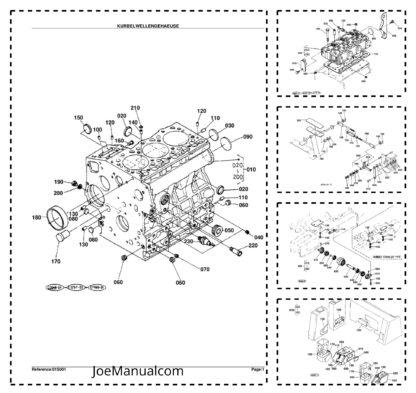 Kubota KX61HAB Diesel Engine Parts Manual