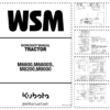 Kubota M6800 M6800S M8200 M9000 Tractor Workshop Manual