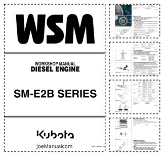 Kubota SM-E2B Diesel Engine Workshop Manual