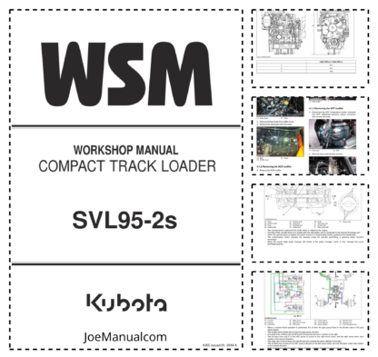 Kubota SVL95-2s Loader Workshop Manual