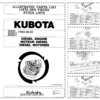 Kubota V1903-BB-EC Diesel Engine Parts Manual