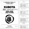 Kubota V2403-M-T-E3B-SHF-1 Diesel Engine Parts Manual