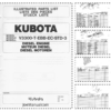 Kubota V3300 Diesel Engine Parts Catalog