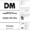 Kubota V3307-CR-TE4 Diagnosis Manual Common Rail