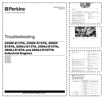 PERKINS 2206F 2506F 2806F 2206J 2506J 2806J Troubleshooting