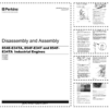 PERKINS 854F, 854E Disassembly and Assembly