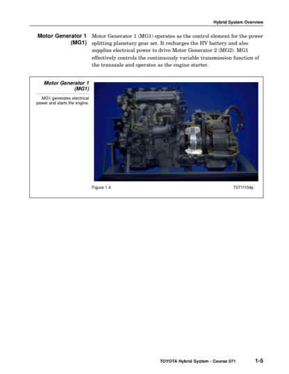 Toyota Hybrid System Overview - Image 4