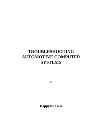 Troubleshooting Automotive Computer Systems - Image 2