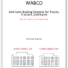 WABCO ABS - E Version (Hydraulic)