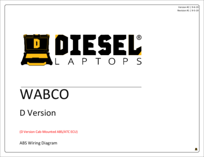 Wabco ABS - D Version.Cab Mounted ECU