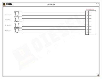 Wabco ABS - E Version (Hydraulic).Cab Mounted Universal 6S-6M - Image 2