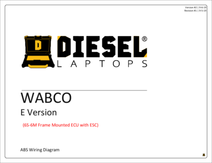 Wabco ABS - E Version.Basic with Electronic Stability Control (ESC)